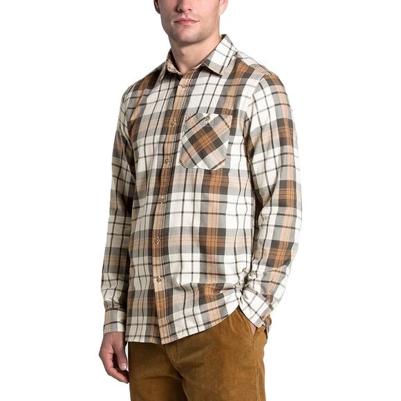 THE NORTH FACE Hayden Pass 2.0 Shirt Vintage-Three Color Plaid-Medium-NWT-C190 - Picture 3 of 4